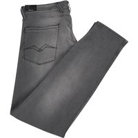 Replay Anbass Power Stretch Slim Fit Jean In Grey - 34S