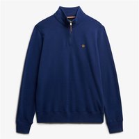 Preppy Half Zip Henley In