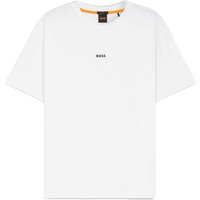 Boss Orange Tchup Jersey In White - S
