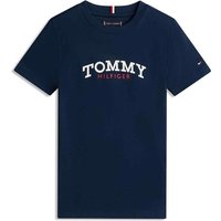 Tommy Hilfiger Kids Monogram Graphic T-Shirt In Navy - 2Y