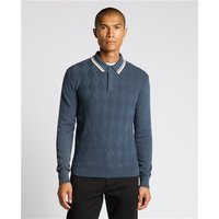 Remus Uomo Slim Fit Cotton Knitted Polo In