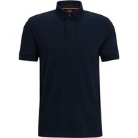 Boss Orange Passenger Jersey Polo Shirt In Navy - XL