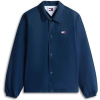 Tommy Jeans Sport Overshirt In Navy - M