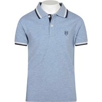 Tommy Bowe Kids Electro Polo Shirt In Lt Blue - 8Y
