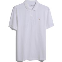 Farah Cunningham Polo Shirt In White - XL