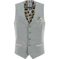 A Fish Named Fred Pique Waistcoat From A Fish Named Fred In Green - 40
