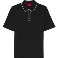Hugo Red Dalaumo Polo Shirt In Black - XL