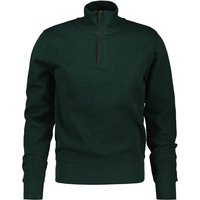 Gant Sacker Ribbed Half Zip Sweatshirt In Green - L