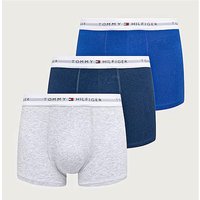 Tommy Hilfiger 3 Pack Trunk Underwear In Grey - L