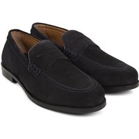 Sloane Seve Suede Loafer In Navy - 43