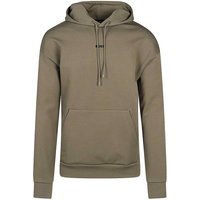 Boss Green Sly Zone Hoodie In Beige - M