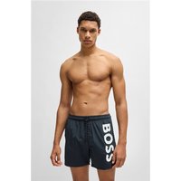 Boss Black Octopus Shorts In Black - L