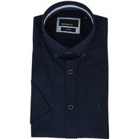 Remus Uomo Viscose Parker In Navy - 15.5
