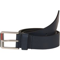 Tommy Hilfiger Essential Leather Belt In Navy - 32