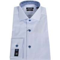 Remus Uomo Tapered Frank Shirt In Lt Blue - 15