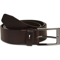 Tommy Hilfiger Layton Leather Belt In Brown - 34