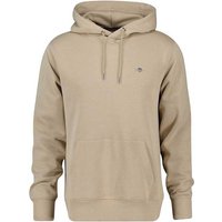 Gant Shield Hoodie In Beige - S
