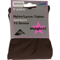 Gregory Pollard Denier Tights In Brown - 5