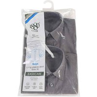 Louis Boyd Promotion Enjoy 20% Off 1880 Club Boys Grey Long Sleeve Shirt 2 Pack