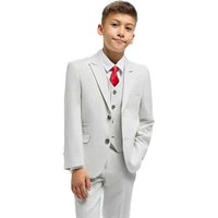 Cavani Tropez Boys 3 Piece Suit In Lt Grey - 9Y