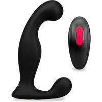 Vibromasseur sex toy homme gode anal Stimulateur prostatique télécommandé Lord - Noir