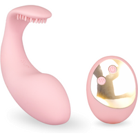 Stimulateur clitoris télécommandé Luna - Vibromasseur à distance pour couple