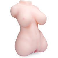 Poupée sexuelle buste masturbateur voluptueux vagin et anus 2,5kg Agatha