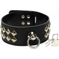 Punishment Black Studded Collar