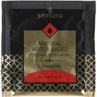Sensuva Natural Water-Based - Flavoured Personal Moisturizer - 6ml/0.2oz, Strawberry