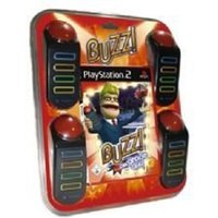 Buzz! The Big Quiz with 4 Buzzers Used Playstation 2 Game