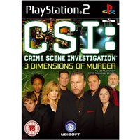 CSI: 3 Dimensions Of Murder Used Playstation 2 Game