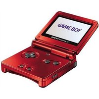 Game Boy Advance SP AGS-001 Console Metallic Red. Discounted Used