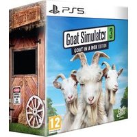Goat Simulator 3: Goat in a Box Ed. w/Plushie OST & Steelbook (No DLC) Used Playstation 5 Game