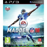 Madden NFL 16 Used Playstation 3 Game