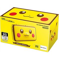 NEW 2DS XL Console W/ AC Adapter Pikachu Edition Boxed Used Nintendo 3DS Game