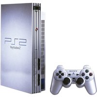 Playstation 2 Console, Silver with 1 Pad, Discounted
