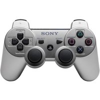 PS3 Official Dual Shock 3 Silver Controller