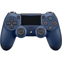 PS4 Official Dual Shock 4 Midnight Blue Controller (V2)