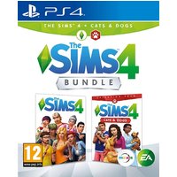 Sims 4 Plus Cats and Dogs Bundle The Used Playstation 4 Game