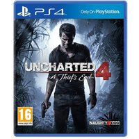 Uncharted 4: A Thiefs End Used Playstation 4 Game