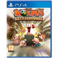 Worms Battlegrounds Used Playstation 4 Game