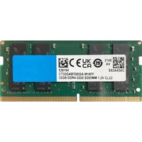 32 GB PC25600 DDR4 3200MHz 260 Pin Memory Used