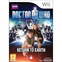 Doctor Who Return to Earth Used Nintendo Wii Game