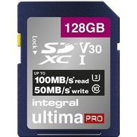 Integral 128GB SDXC I V30 100mbps Used