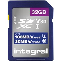 Integral V30 32GB SDHC Used