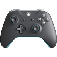 Official Xbox One Grey/Blue Wireless Controller Used