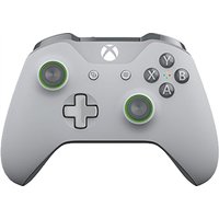 Official Xbox One Grey/Green Wireless Controller BT Used