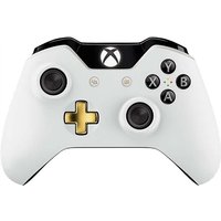Official Xbox One Lunar White/Gold Controller Used