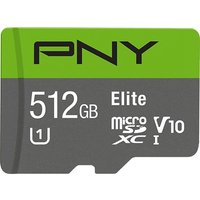 PNY Elite 512GB microSDXC Card UHS-I U1 V10 Used