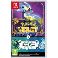 Pokemon Violet + The Hidden Treasure of Area Zero Used Nintendo Switch Game
